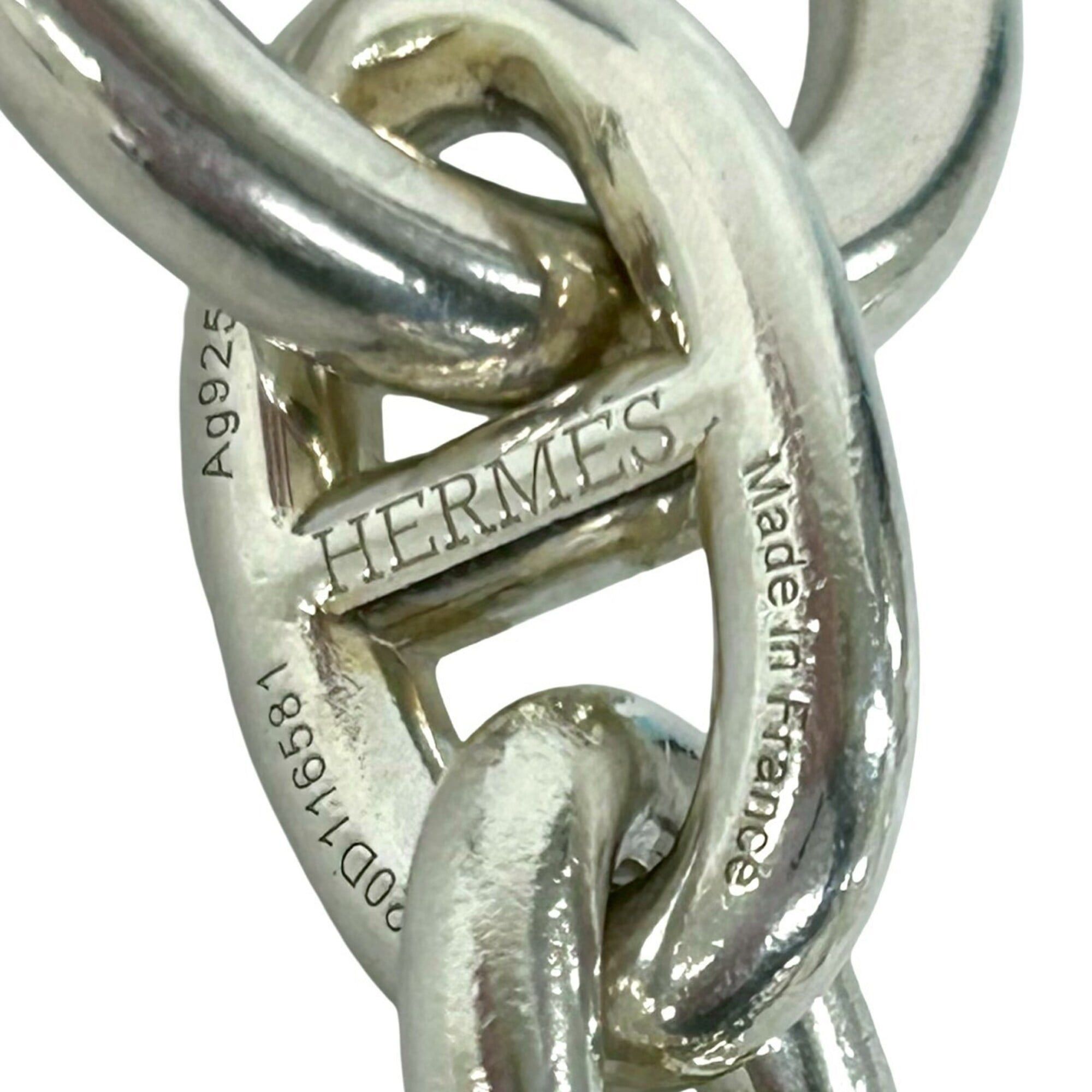 Hermes HERMES Chaine d'Ancre TGM 12-link bracelet, sterling silver (925), accessory, silver, 31239 Size ONE SIZE - 3 Thumbnail