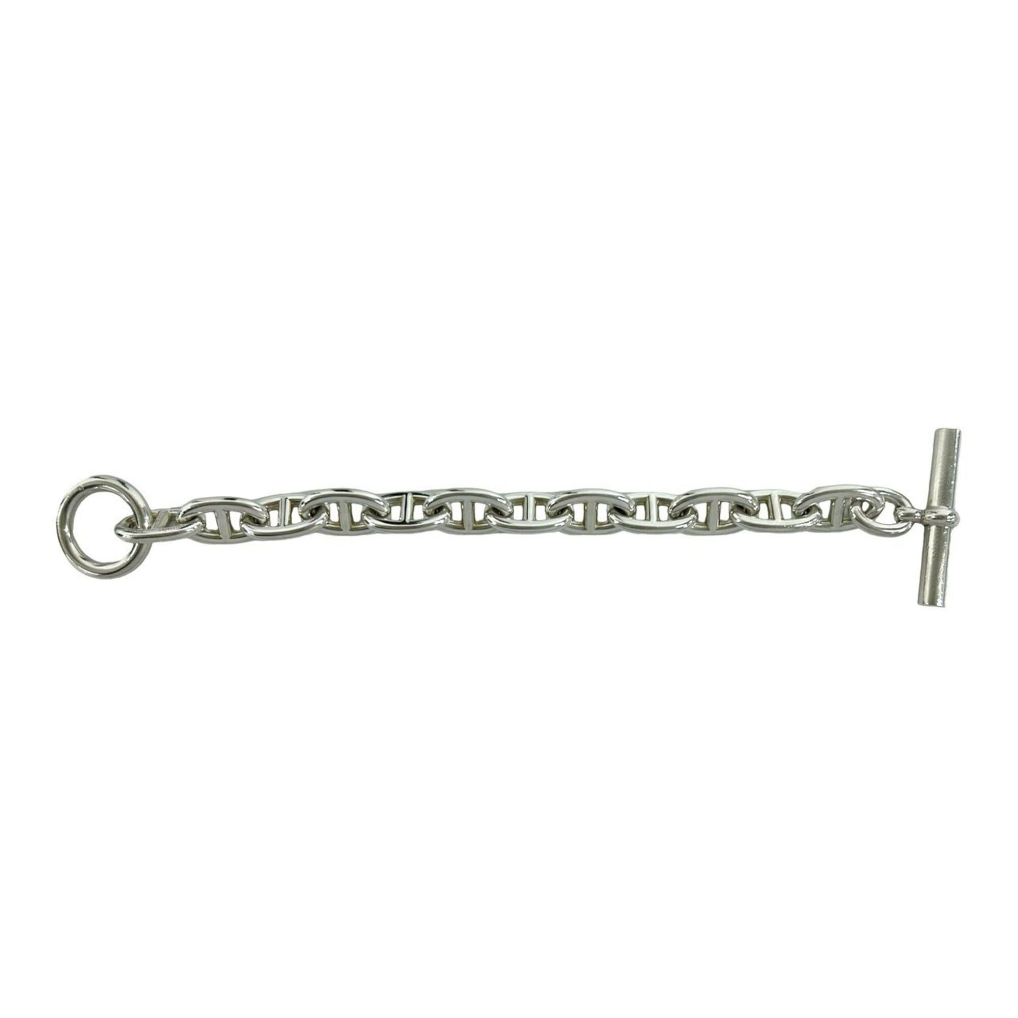 Hermes HERMES Chaine d'Ancre TGM 12-link bracelet, sterling silver (925), accessory, silver, 31239 Size ONE SIZE - 6 Thumbnail