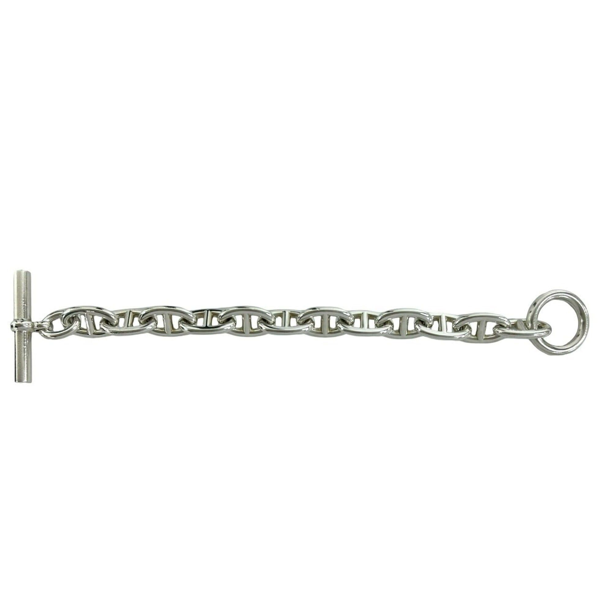 Hermes HERMES Chaine d'Ancre TGM 12-link bracelet, sterling silver (925), accessory, silver, 31239 Size ONE SIZE - 7 Thumbnail
