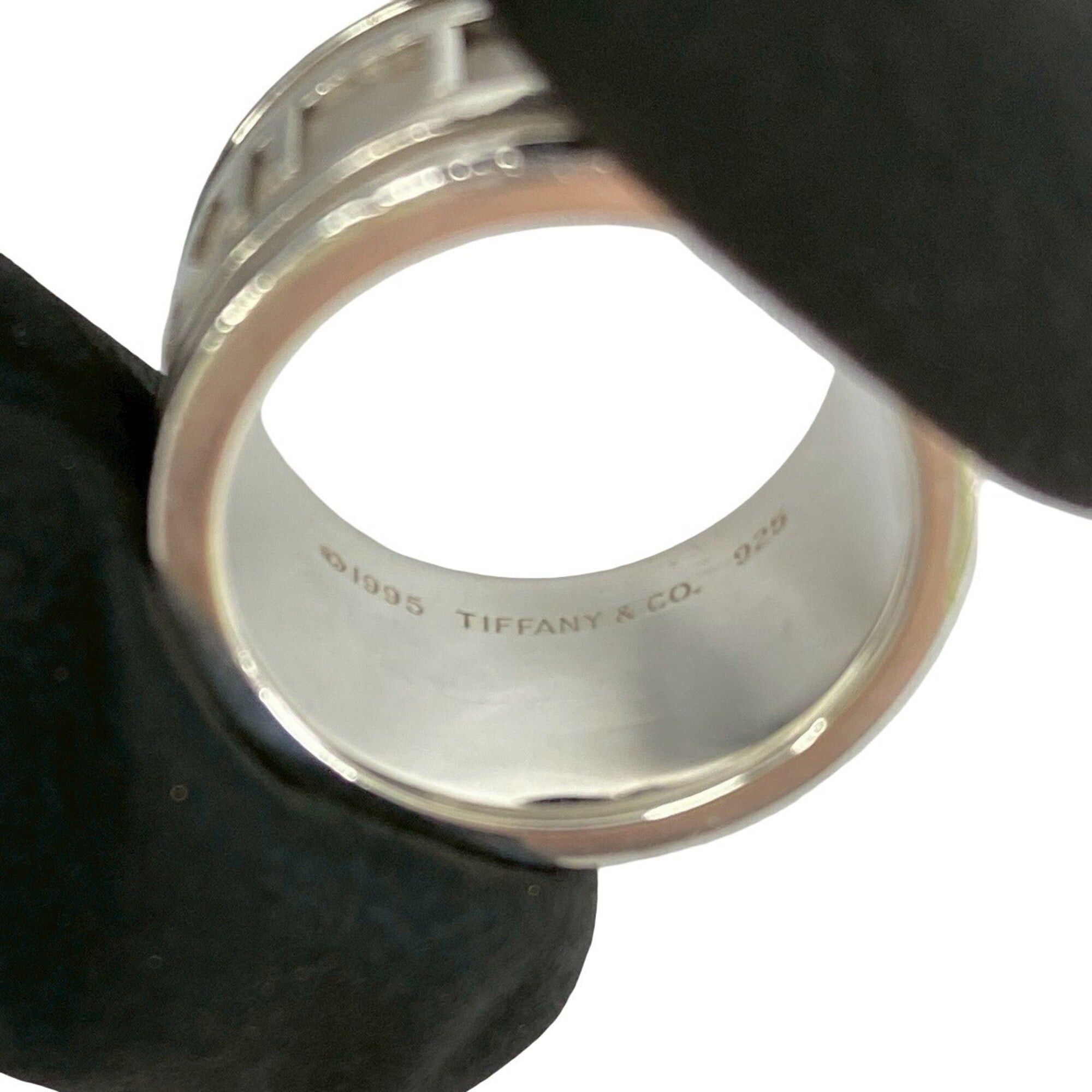 Tiffany & Co. TIFFANY&Co. Tiffany Wide Atlas Ring, Sterling Silver 925, Accessory, Silver, Item Number 21828 Size ONE SIZE - 3 Thumbnail