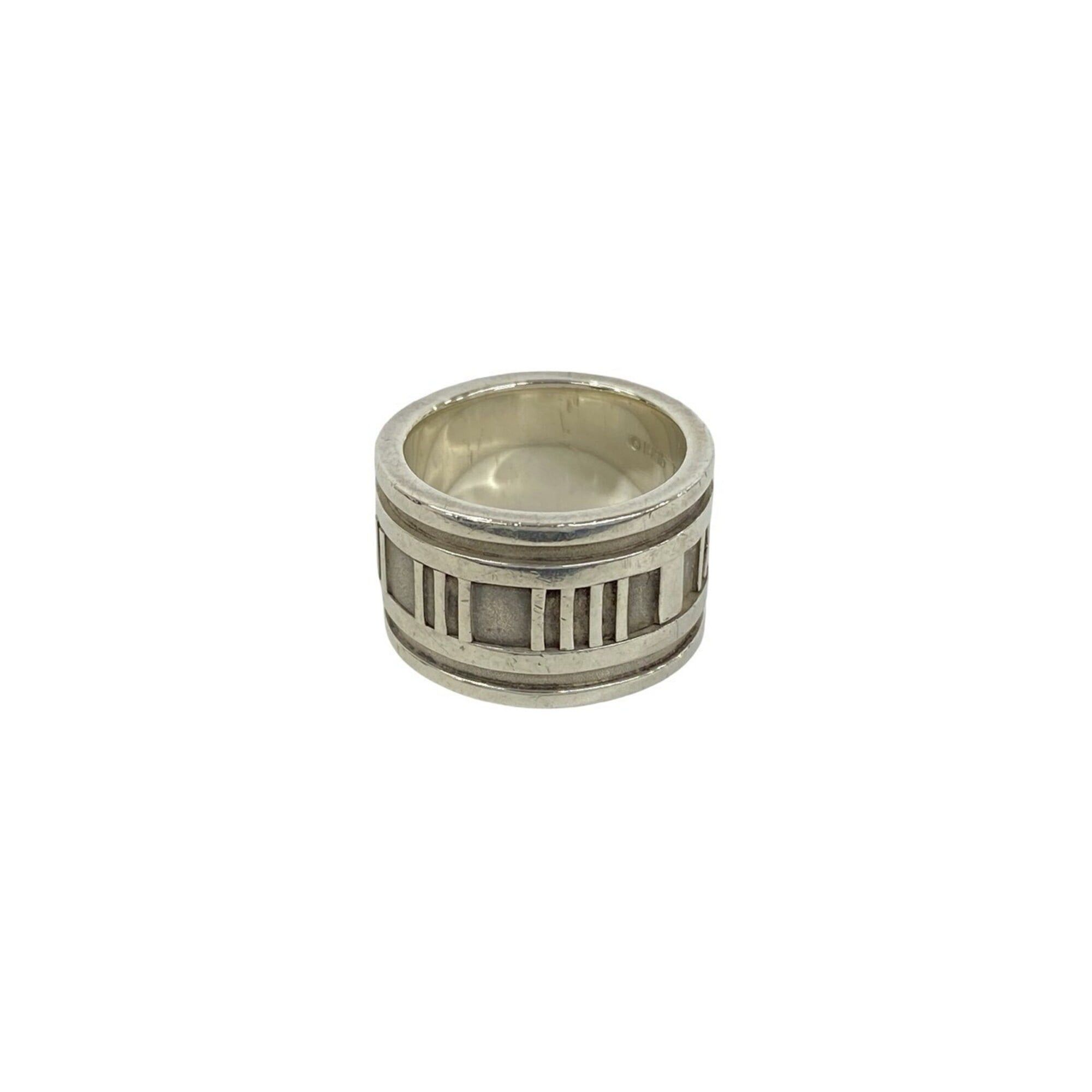 Tiffany & Co. TIFFANY&Co. Tiffany Wide Atlas Ring, Sterling Silver 925, Accessory, Silver, Item Number 21828 Size ONE SIZE - 6 Thumbnail