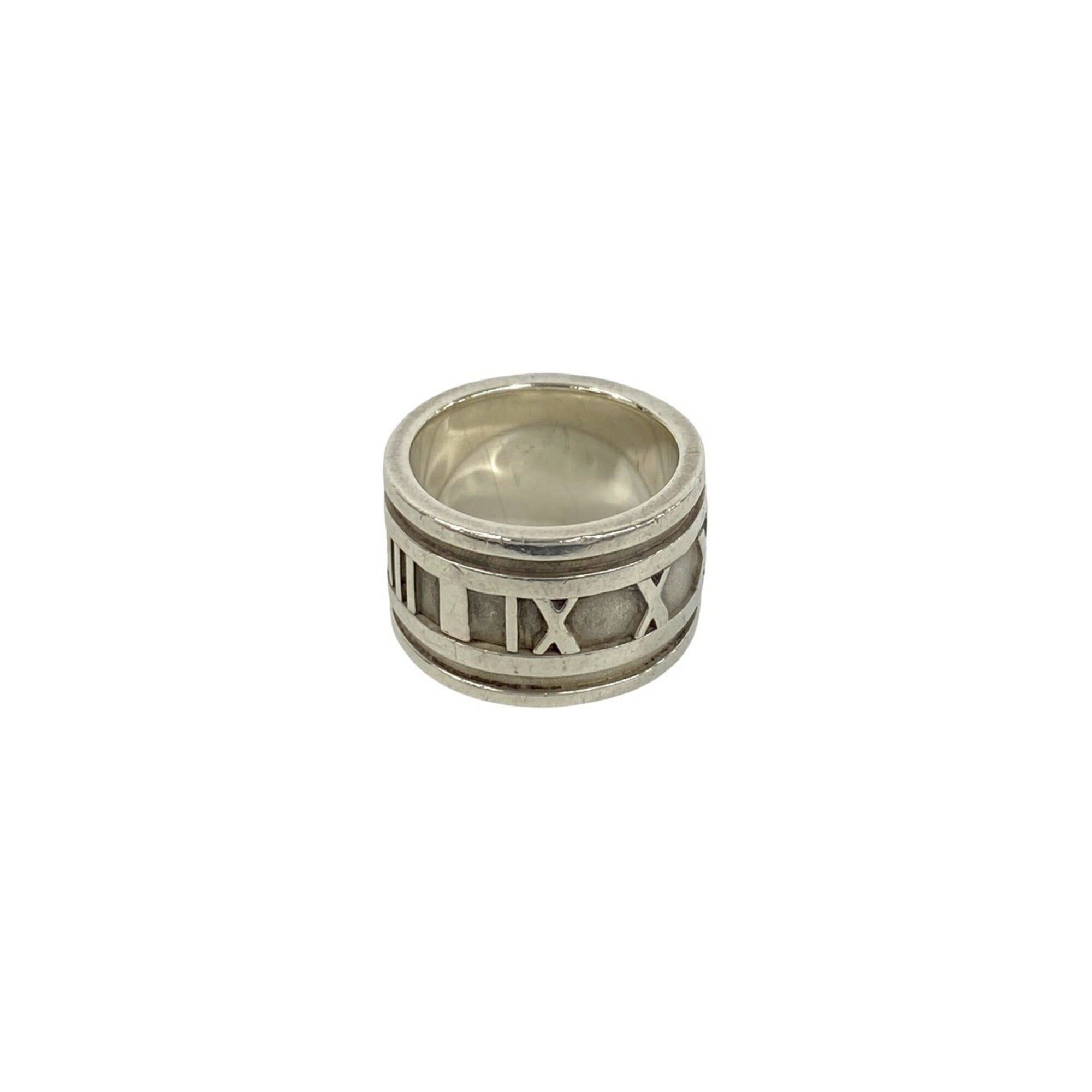 Tiffany & Co. TIFFANY&Co. Tiffany Wide Atlas Ring, Sterling Silver 925, Accessory, Silver, Item Number 21828 Size ONE SIZE - 4 Thumbnail