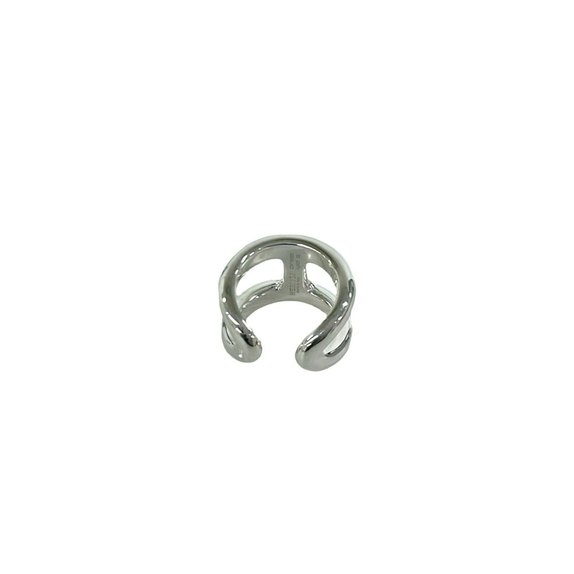 Hermes HERMES Osmo's GM Ring, Sterling Silver 925, Men's and Women's Accessory, Silver, Item No. 27330 Size ONE SIZE - 6 Thumbnail