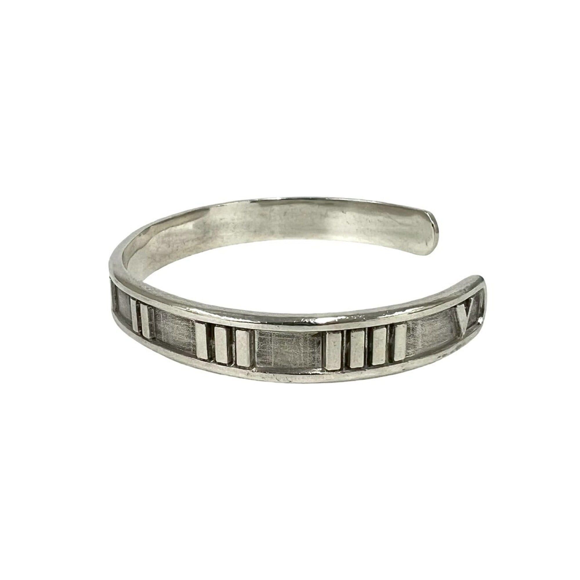 Tiffany & Co. TIFFANY&Co. Tiffany Atlas Bangle, Sterling Silver 925 Bracelet, Accessory, 234-2 Size ONE SIZE - 4 Thumbnail