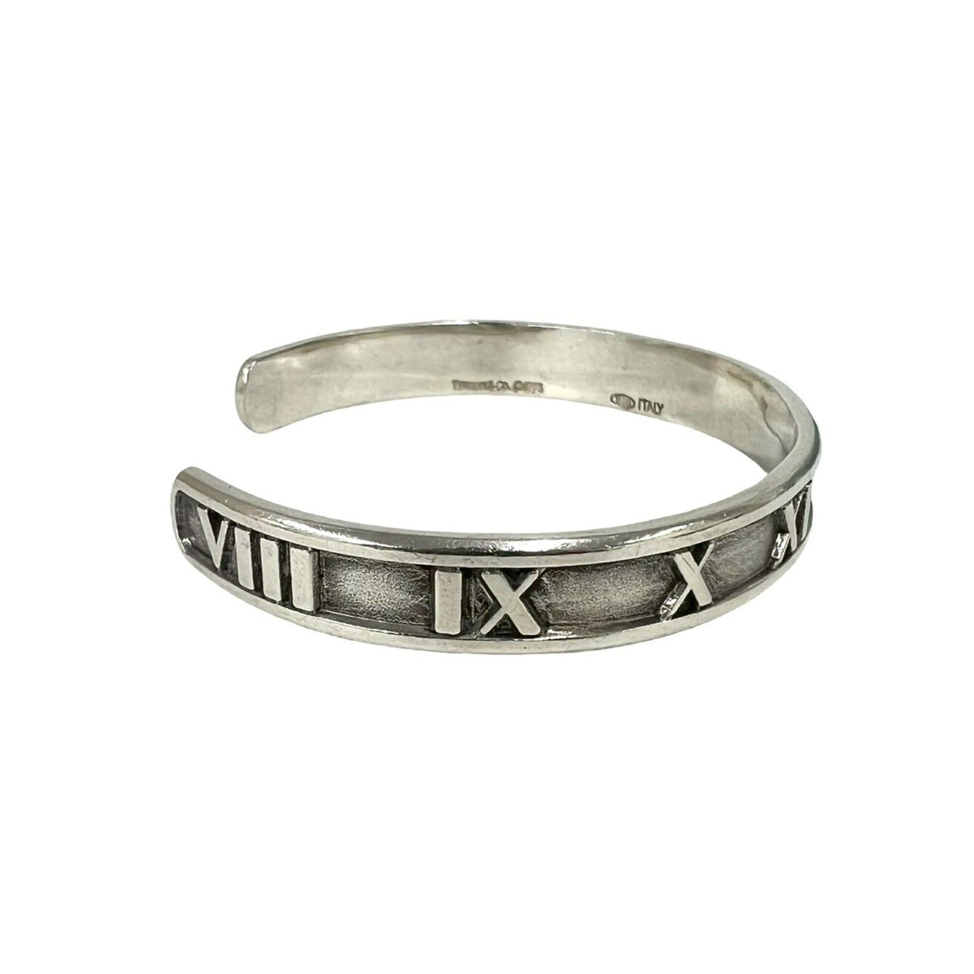 Tiffany & Co. TIFFANY&Co. Tiffany Atlas Bangle, Sterling Silver 925 Bracelet, Accessory, 234-2 Size ONE SIZE - 5 Thumbnail