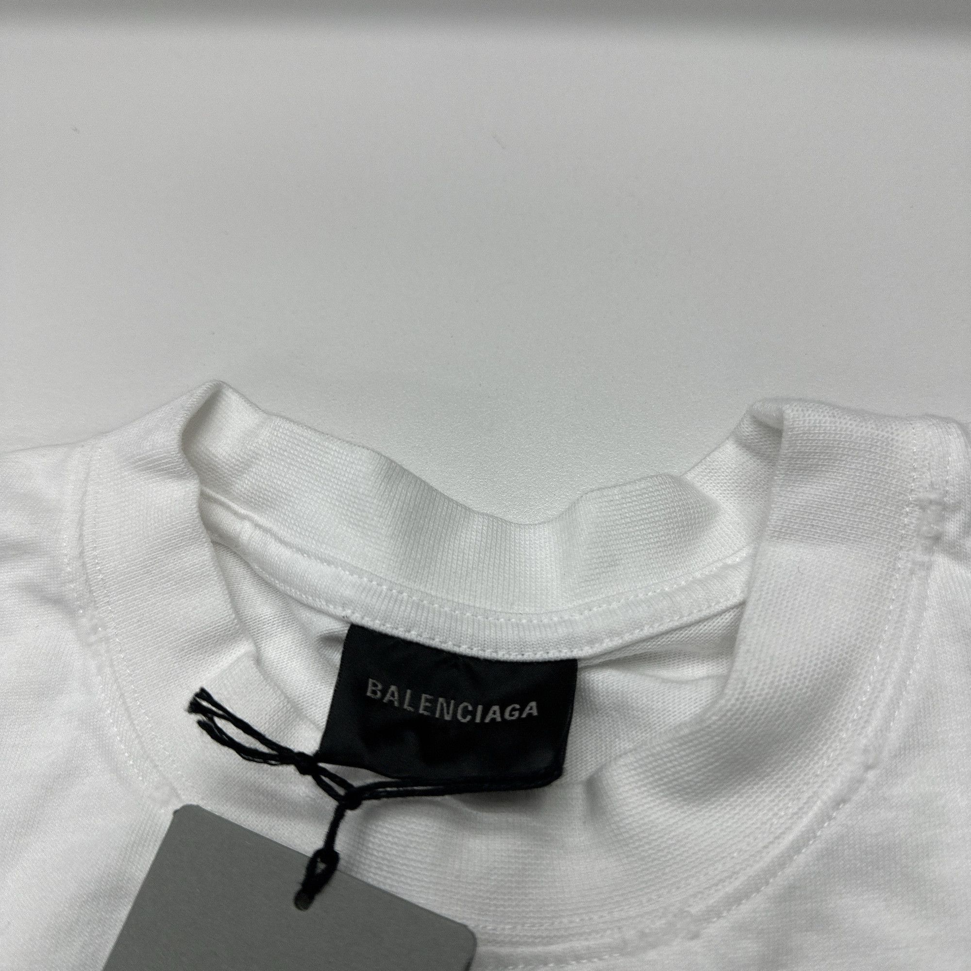 Balenciaga Balenciaga Hand Drawn BB Icon T-Shirt Size XS Size XS / US 0-2 / IT 36-38 - 3 Thumbnail