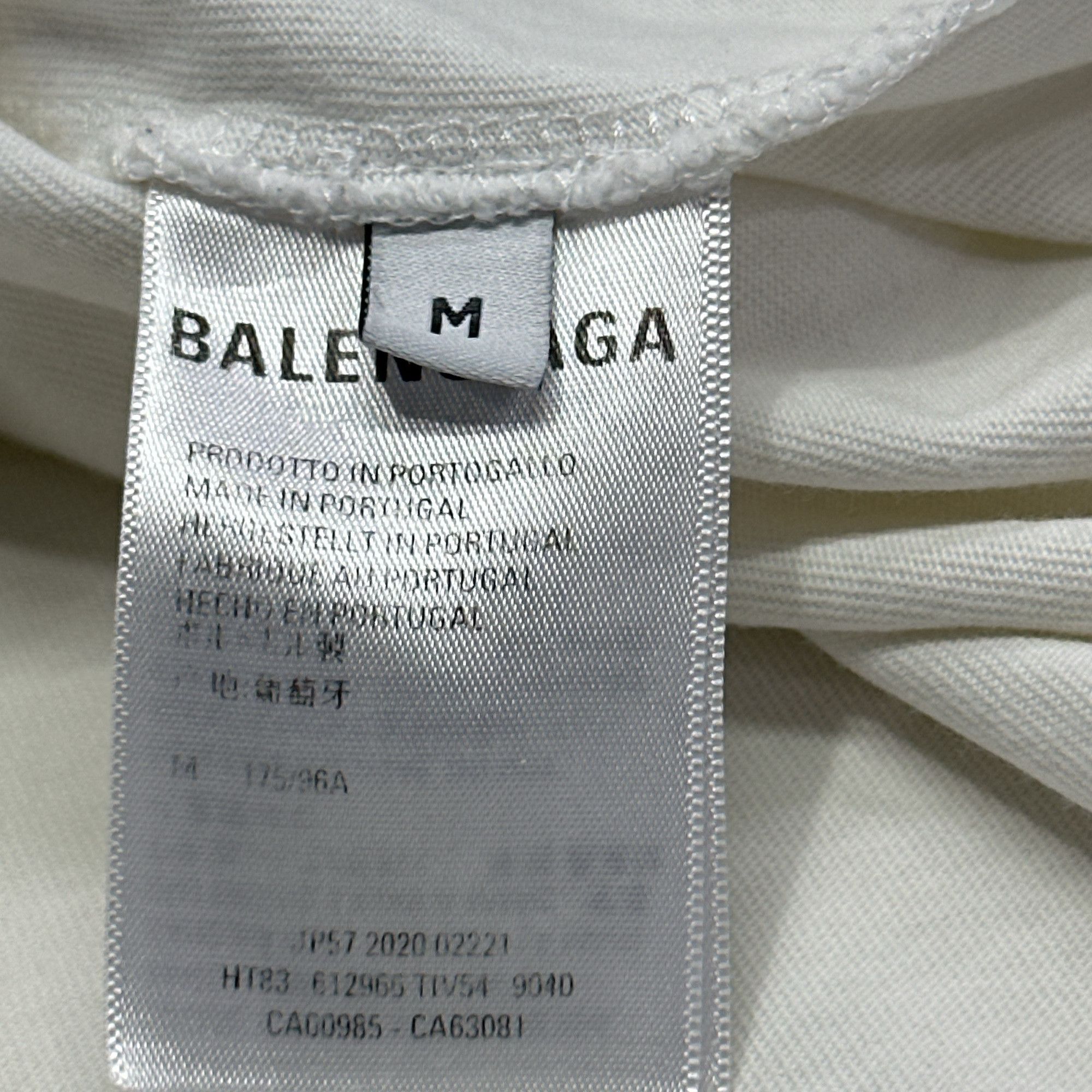 Balenciaga Balenciaga Logo Short Sleeve T-Shirt Size M Size US M / EU 48-50 / 2 - 5 Thumbnail