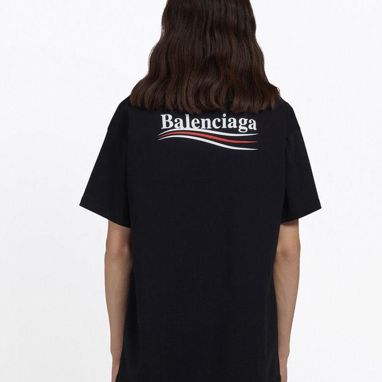 Balenciaga Balenciaga Logo Print Short Sleeve T-Shirt Size M Size US M / EU 48-50 / 2 - 16 Thumbnail
