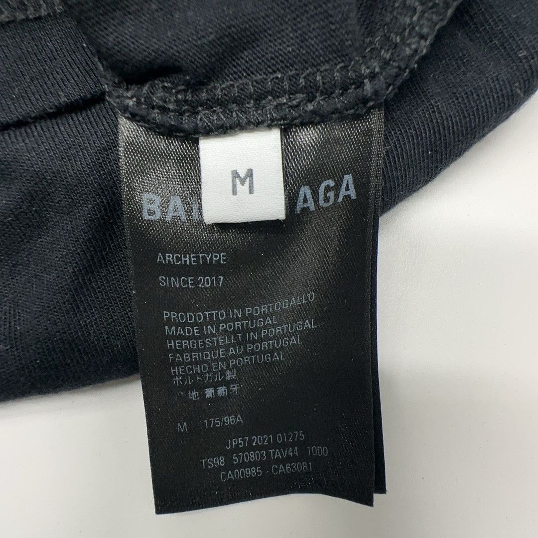 Balenciaga Balenciaga Logo Print Short Sleeve T-Shirt Size M Size US M / EU 48-50 / 2 - 3 Thumbnail