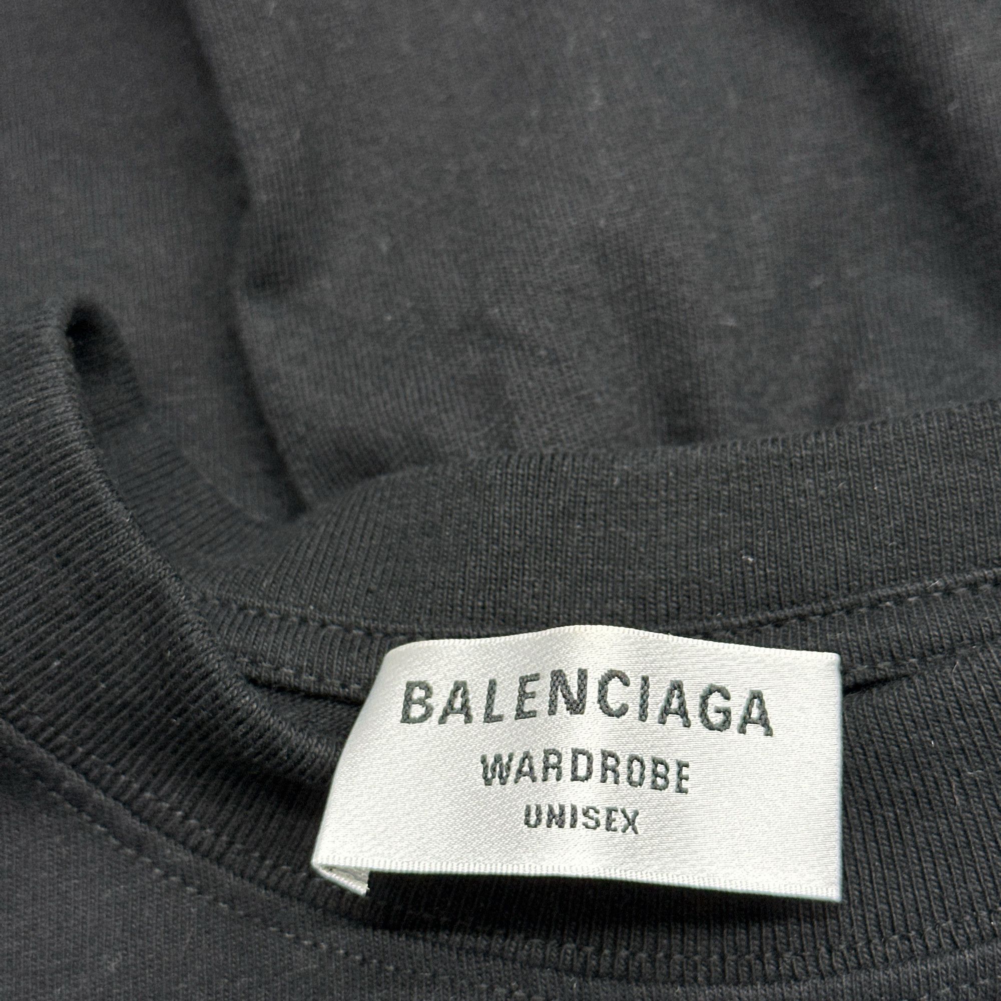 Balenciaga Balenciaga Logo Short Sleeve T-Shirt Size XS Size US XS / EU 42 / 0 - 3 Thumbnail