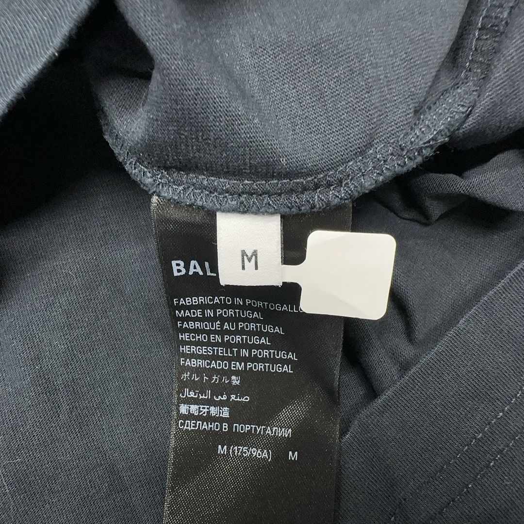 Balenciaga Balenciaga 520 Logo T-Shirt Black Size M Size US M / EU 48-50 / 2 - 4 Thumbnail
