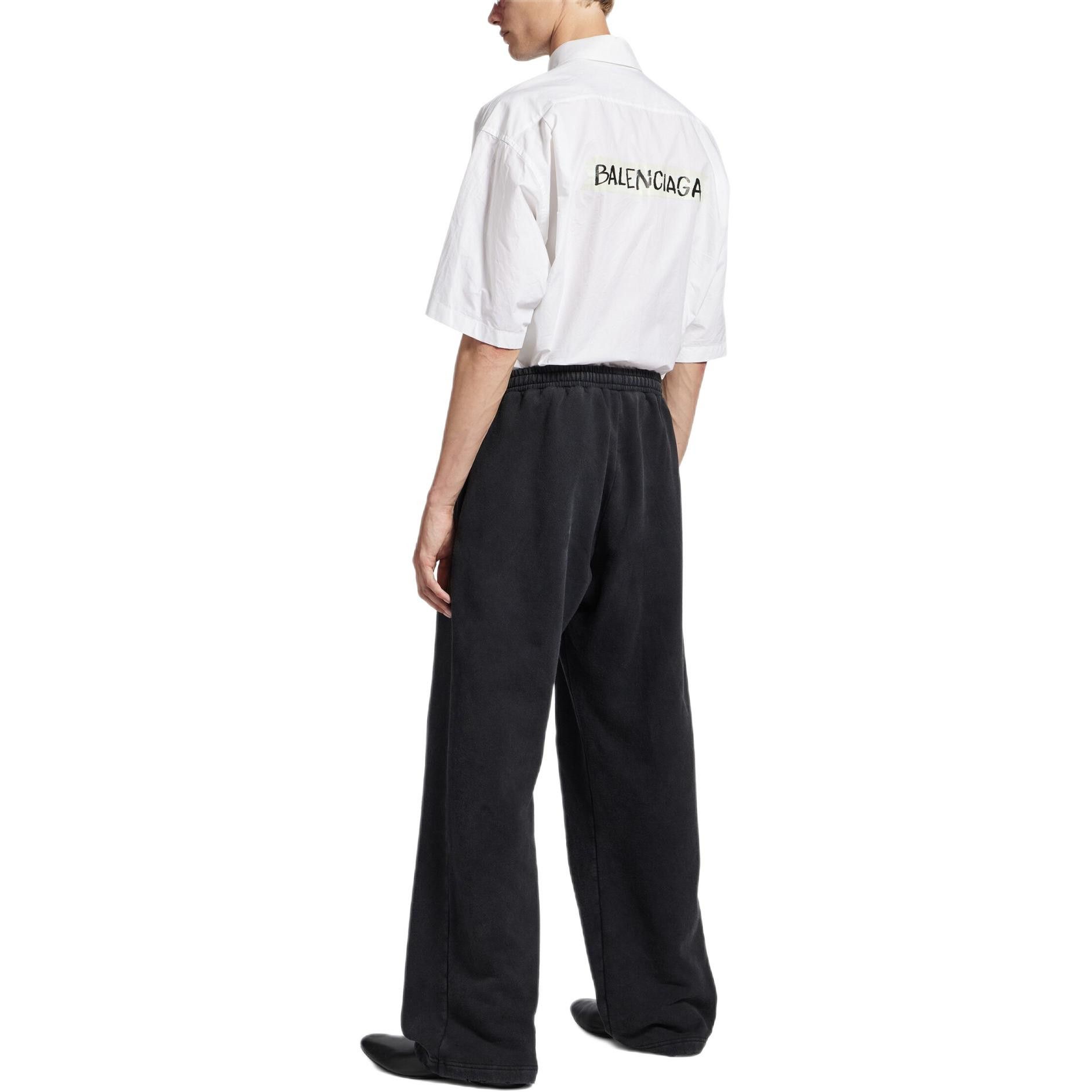 Balenciaga Balenciaga Logo Tape Sweatpants Size S Size US 30 / EU 46 - 14 Thumbnail