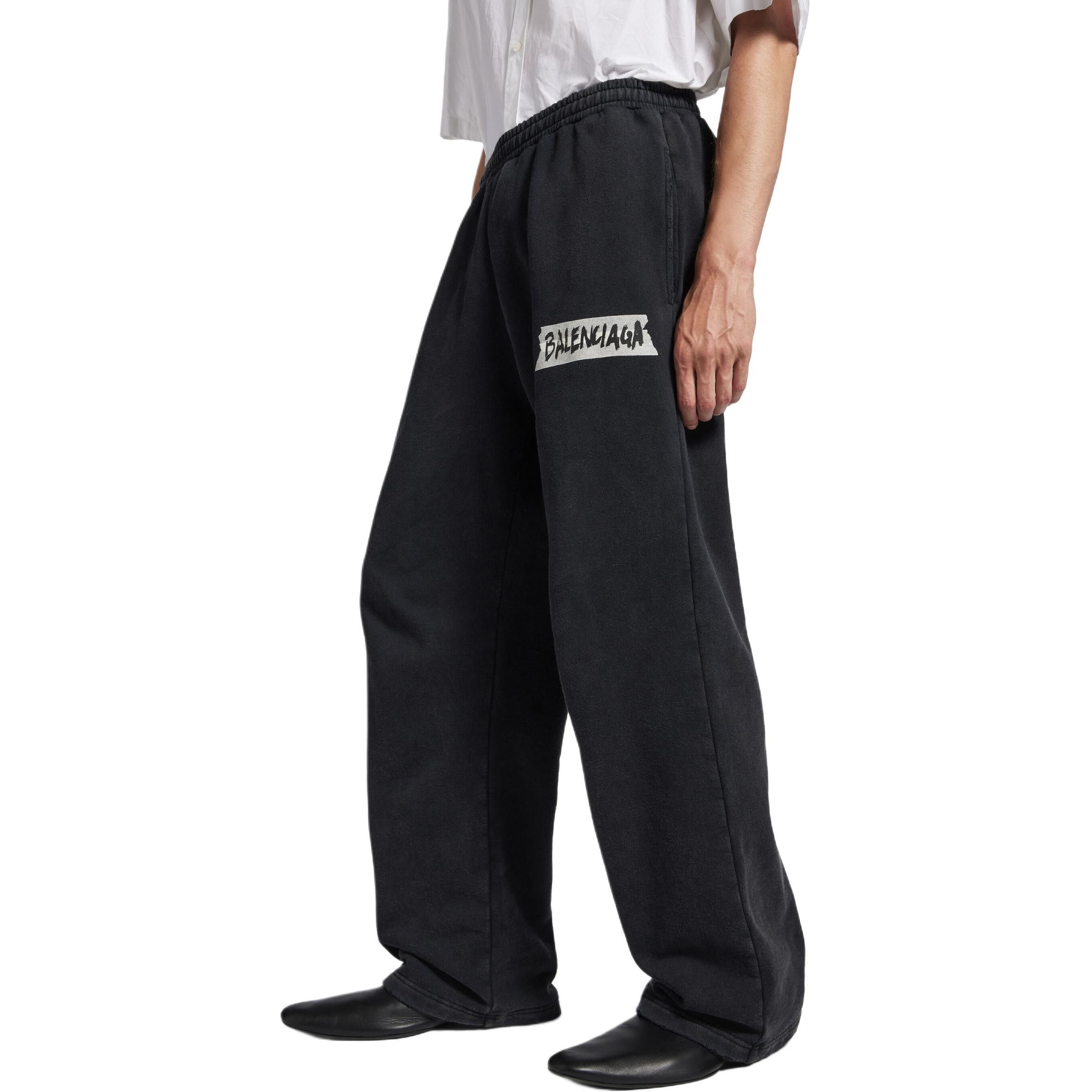 Balenciaga Balenciaga Logo Tape Sweatpants Size S Size US 30 / EU 46 - 16 Thumbnail