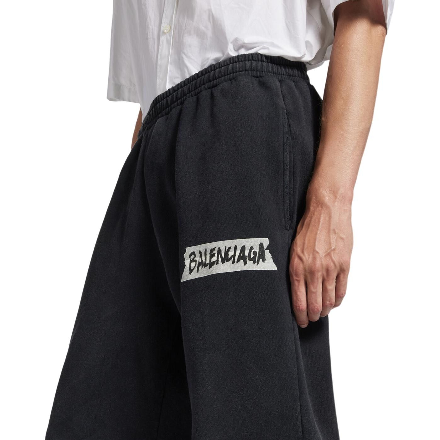 Balenciaga Balenciaga Logo Tape Sweatpants Size S Size US 30 / EU 46 - 17 Thumbnail