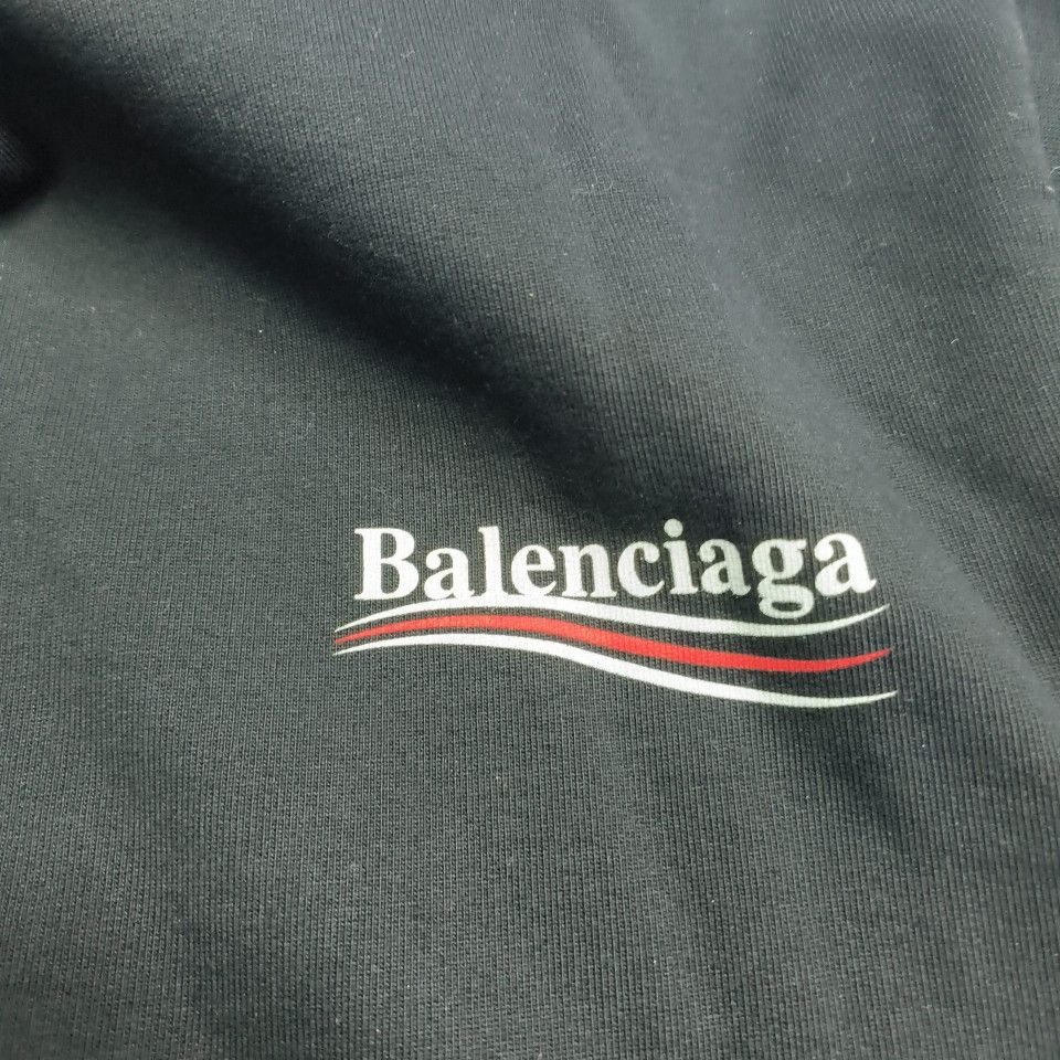 Balenciaga Balenciaga Wave Logo Hoodie Size S Size US S / EU 44-46 / 1 - 4 Thumbnail