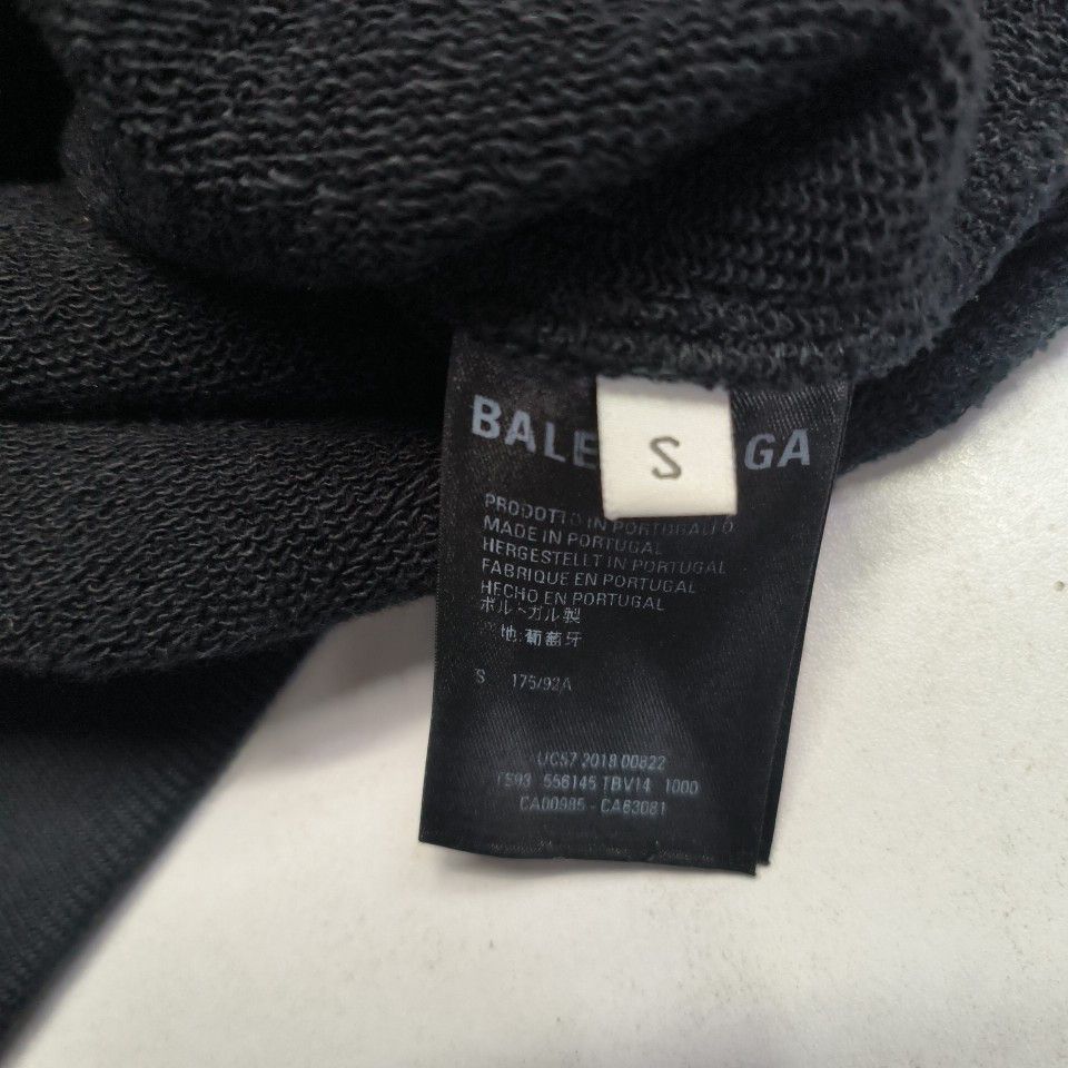 Balenciaga Balenciaga Wave Logo Hoodie Size S Size US S / EU 44-46 / 1 - 5 Thumbnail