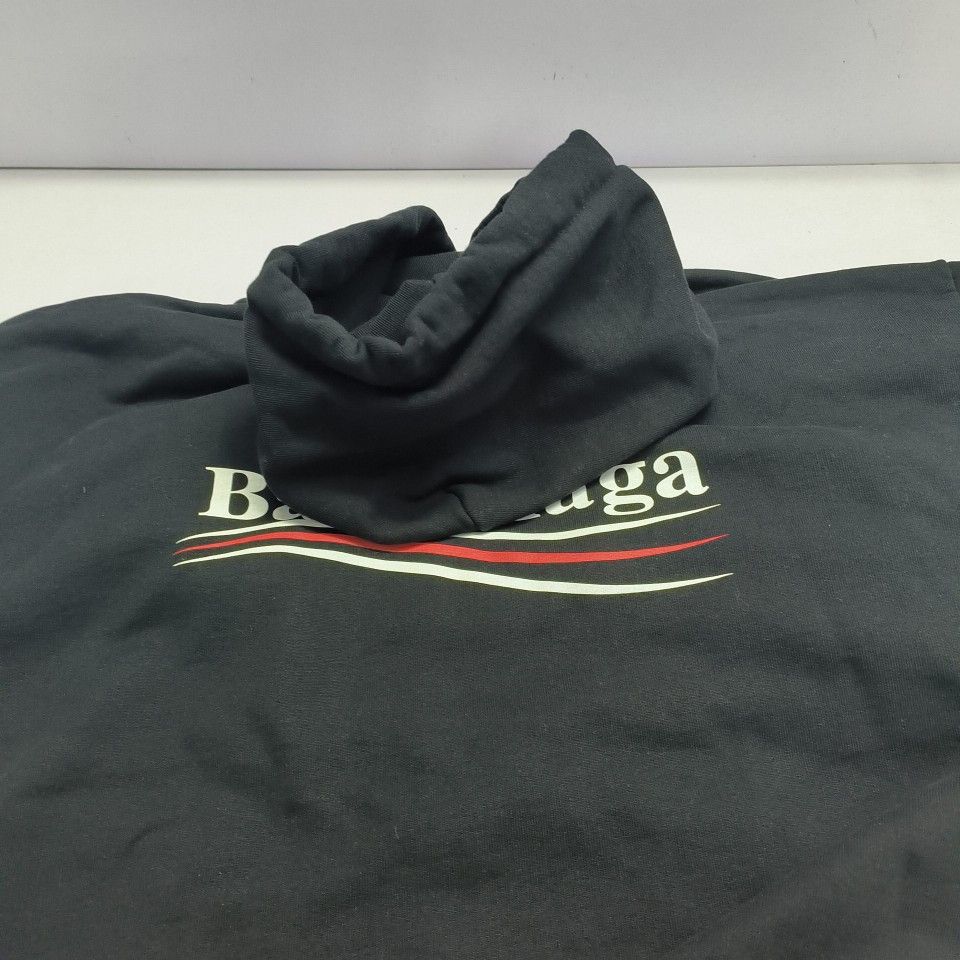 Balenciaga Balenciaga Wave Logo Hoodie Size S Size US S / EU 44-46 / 1 - 6 Thumbnail