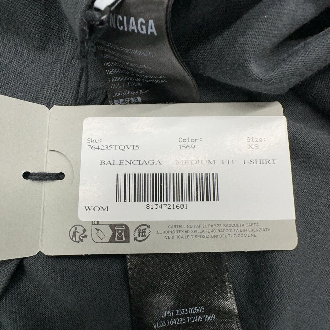 Balenciaga Balenciaga Spray Logo T-Shirt XS Size US XS / EU 42 / 0 - 3 Thumbnail