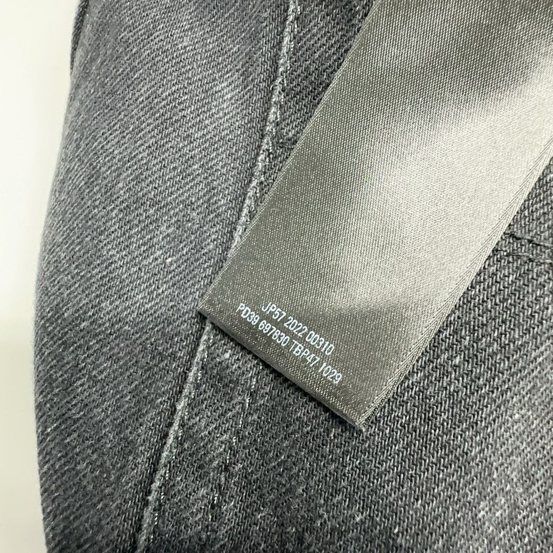 Balenciaga Balenciaga Black Denim Jeans Size 32 Size US 32 / EU 48 - 4 Thumbnail