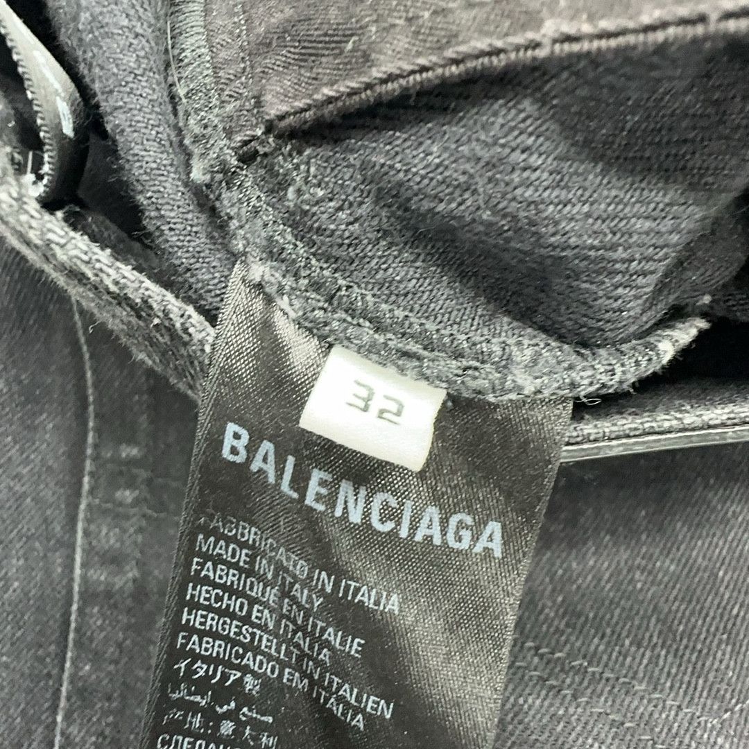 Balenciaga Balenciaga Black Denim Jeans Size 32 Size US 32 / EU 48 - 5 Thumbnail