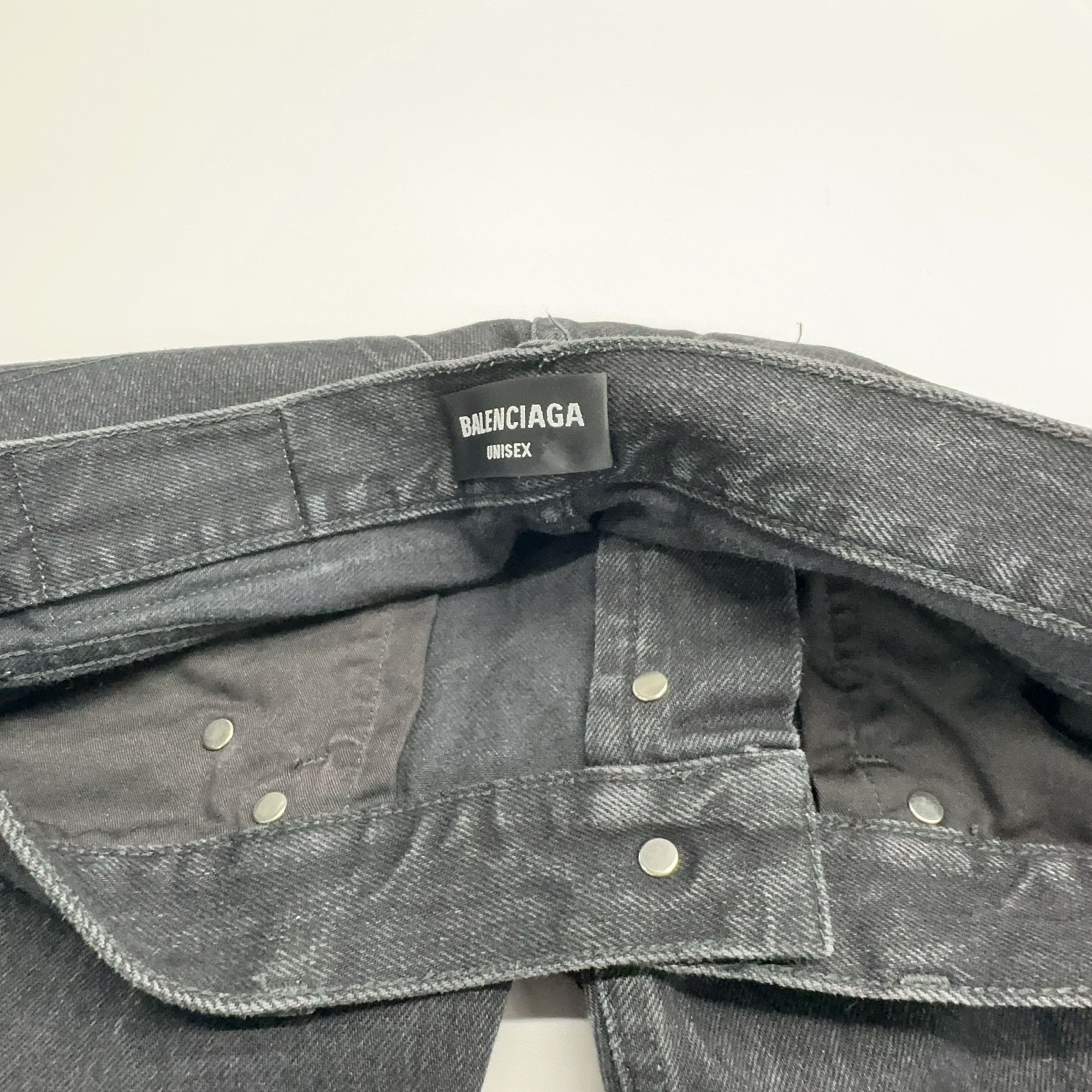 Balenciaga Balenciaga Black Denim Jeans Size 32 Size US 32 / EU 48 - 7 Thumbnail