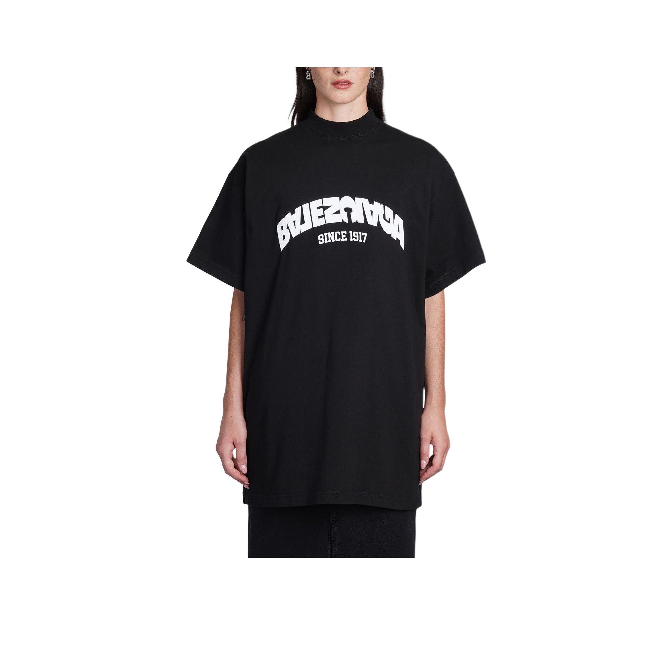 Balenciaga Balenciaga Embroidered Logo T-Shirt Size L Size US L / EU 52-54 / 3 - 17 Thumbnail