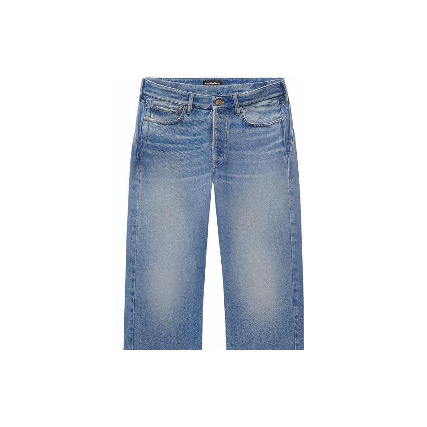 Balenciaga Balenciaga Blue Denim Jeans Size 32 Size US 32 / EU 48 - 12 Thumbnail
