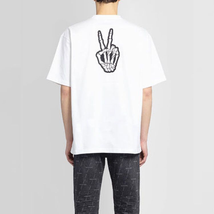 Balenciaga Balenciaga Melting Smiley T-Shirt Size L Size US L / EU 52-54 / 3 - 13 Thumbnail