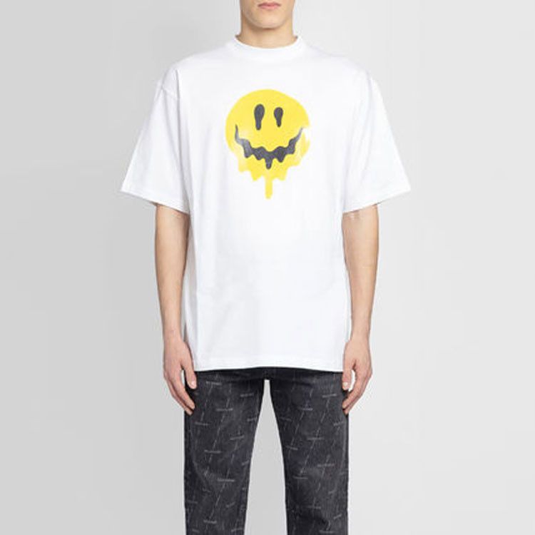 Balenciaga Balenciaga Melting Smiley T-Shirt Size L Size US L / EU 52-54 / 3 - 12 Thumbnail