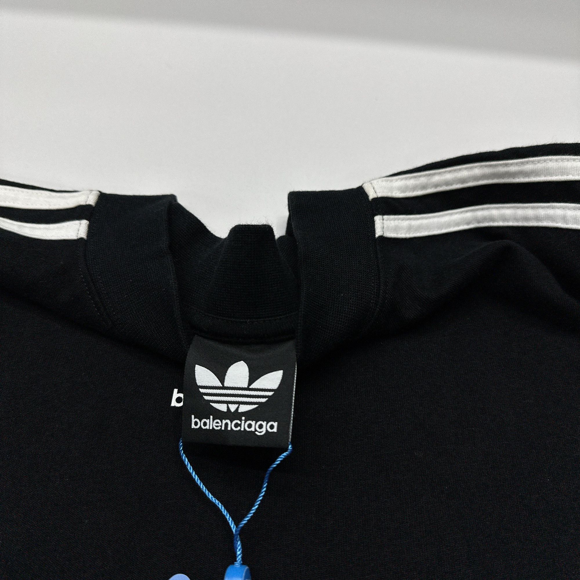 Balenciaga Balenciaga x Adidas Trefoil T-Shirt Size L Size US L / EU 52-54 / 3 - 3 Thumbnail