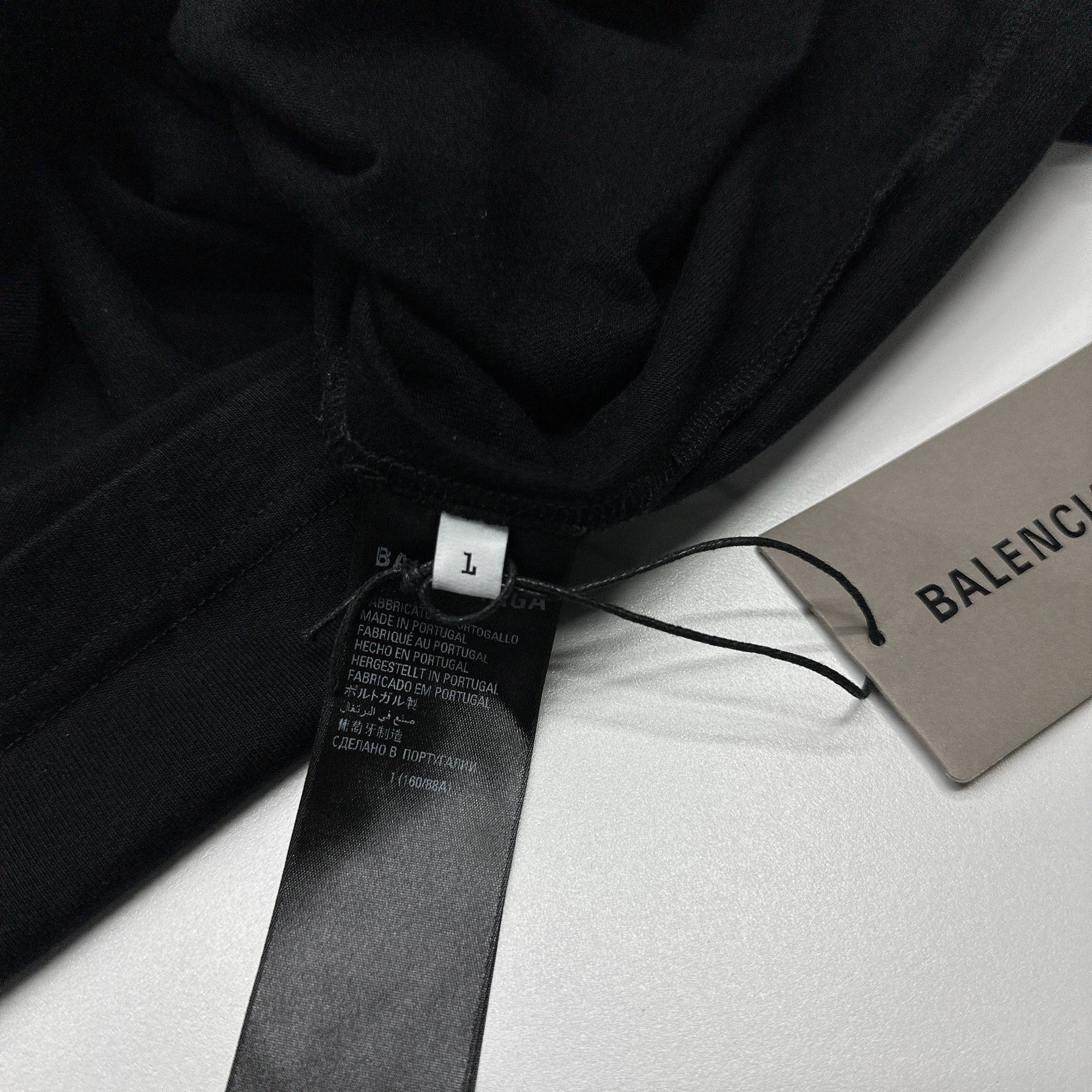 Balenciaga Balenciaga x Adidas Trefoil T-Shirt Size L Size US L / EU 52-54 / 3 - 4 Thumbnail