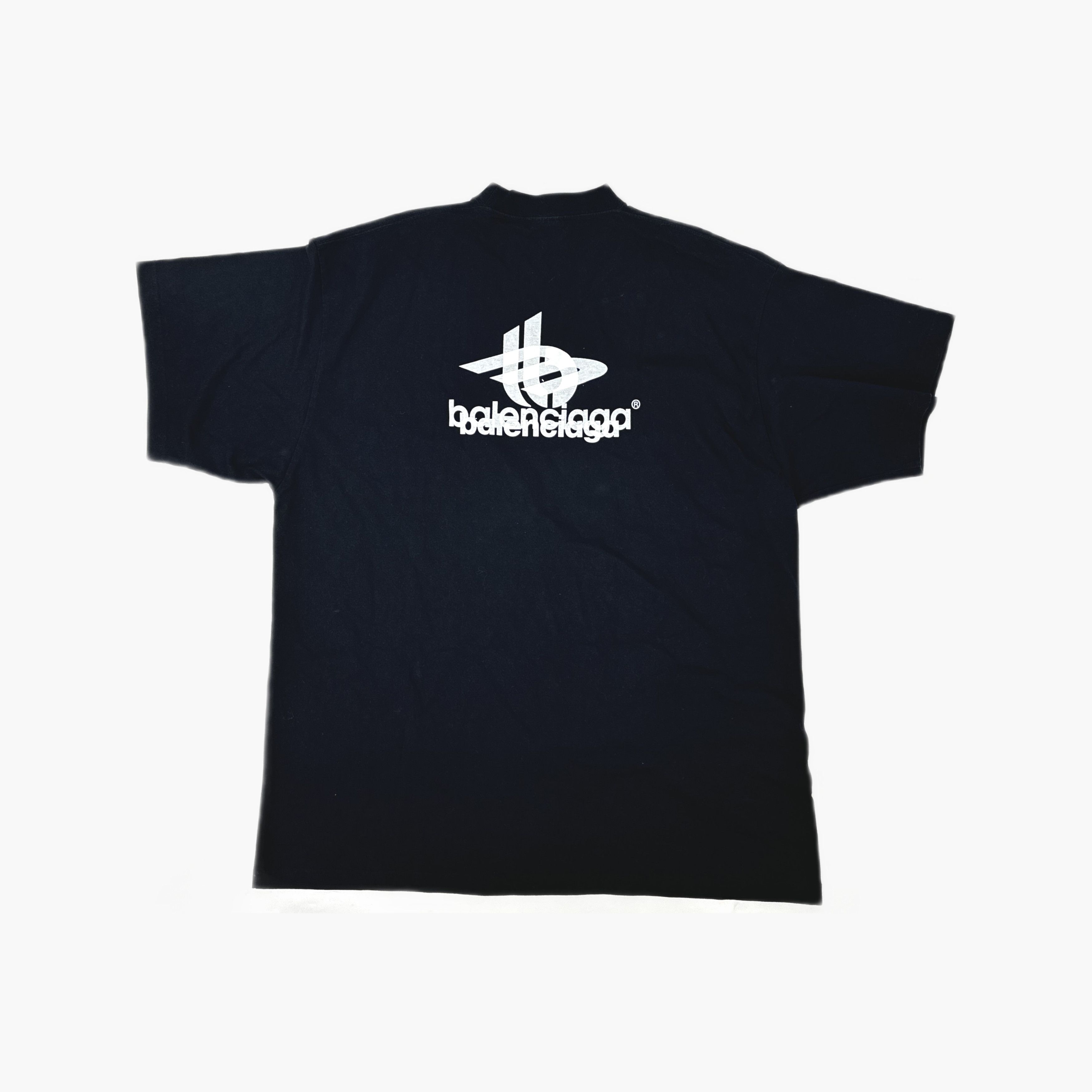Balenciaga Balenciaga Planet Logo T-Shirt Size XL Size US XL / EU 56 / 4 - 2 Thumbnail