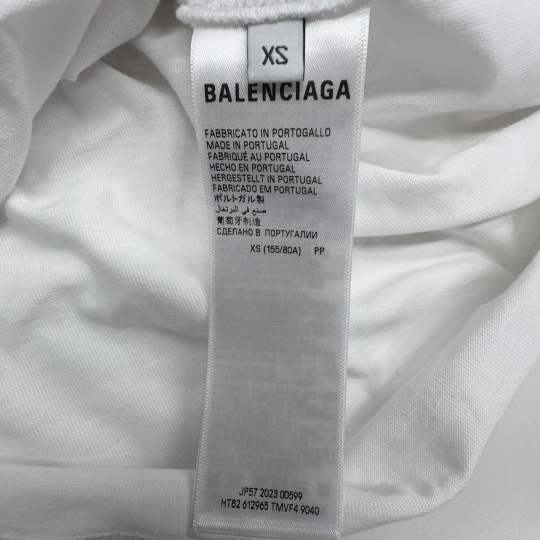 Balenciaga Balenciaga Logo Short Sleeve T-Shirt Size XS Size US XS / EU 42 / 0 - 3 Thumbnail