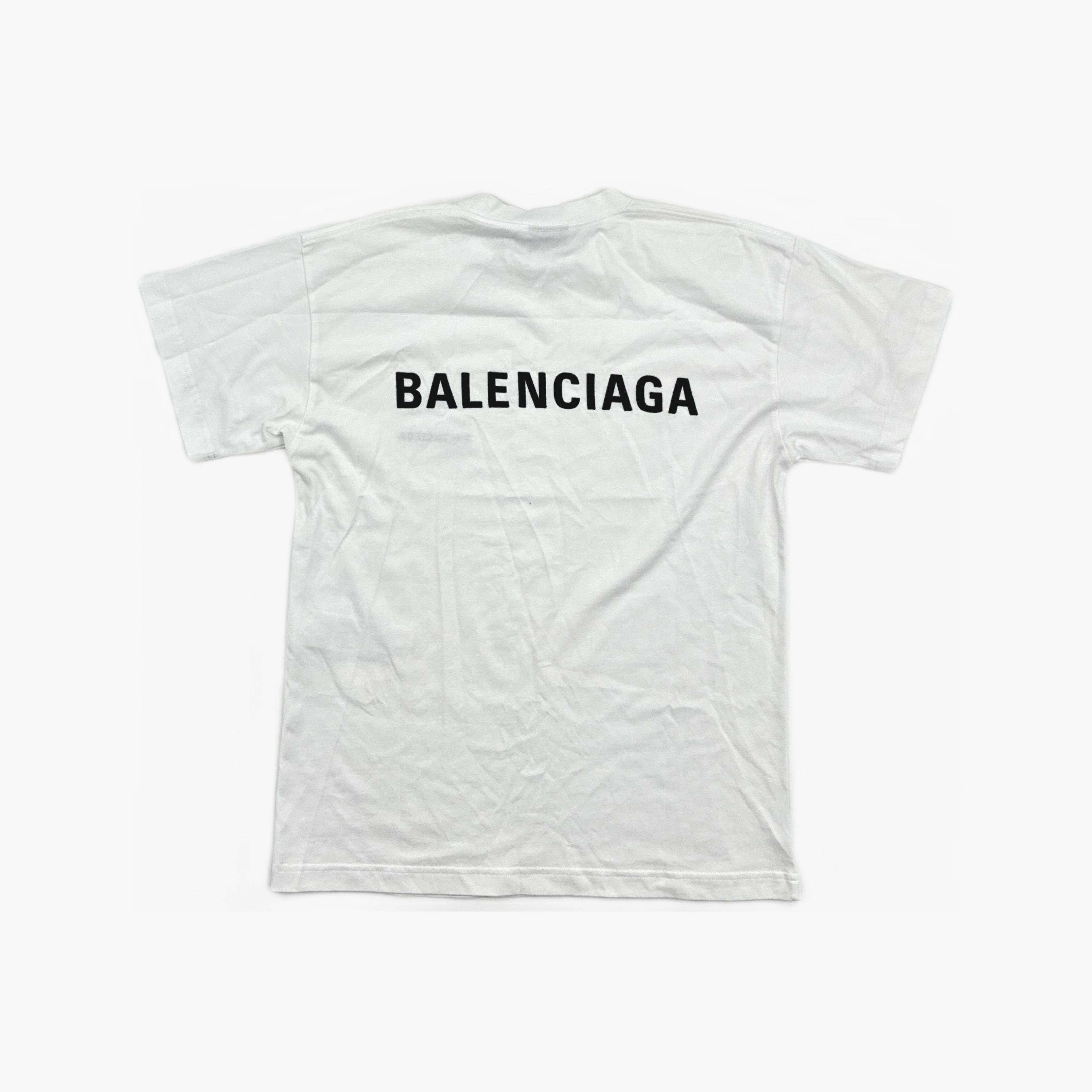 Balenciaga Balenciaga Logo Short Sleeve T-Shirt Size XS Size US XS / EU 42 / 0 - 2 Thumbnail