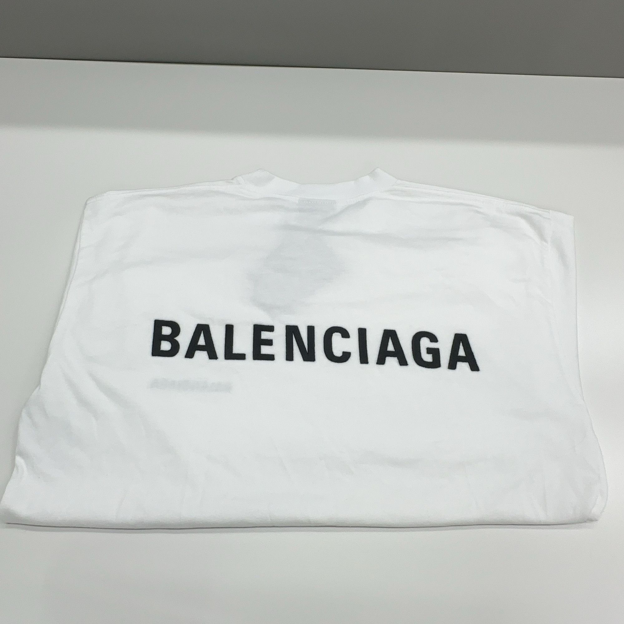 Balenciaga Balenciaga Logo Short Sleeve T-Shirt Size XS Size US XS / EU 42 / 0 - 8 Thumbnail