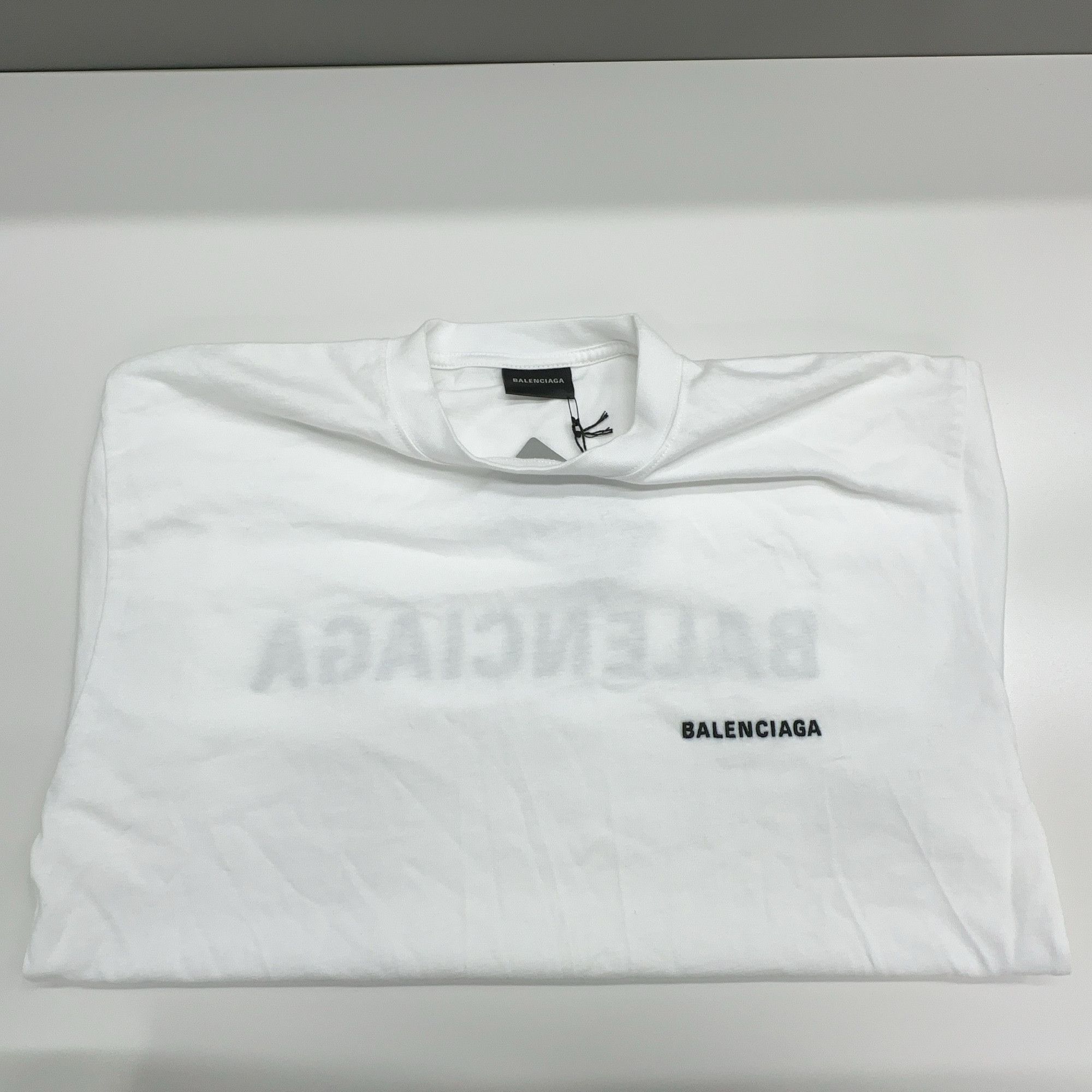 Balenciaga Balenciaga Logo Short Sleeve T-Shirt Size XS Size US XS / EU 42 / 0 - 6 Thumbnail