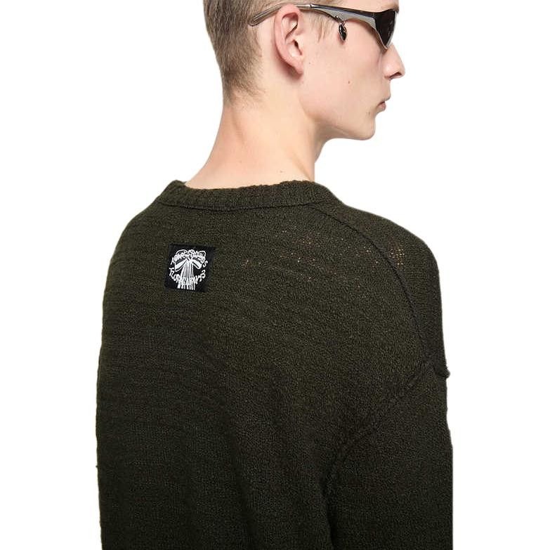 Acne Studios Acne Studios Distressed Crewneck Sweater Size M Size US M / EU 48-50 / 2 - 10 Thumbnail