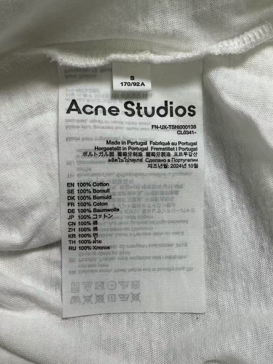 Acne Studios Acne Studios You Would Long Sleeve T-Shirt Size S Size US S / EU 44-46 / 1 - 4 Thumbnail