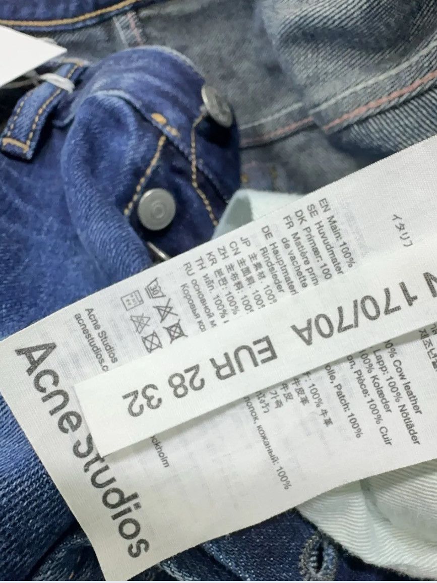 Acne Studios Acne Studios Leather Patch Jeans Size 28 Size 28" / US 6 / IT 42 - 5 Thumbnail