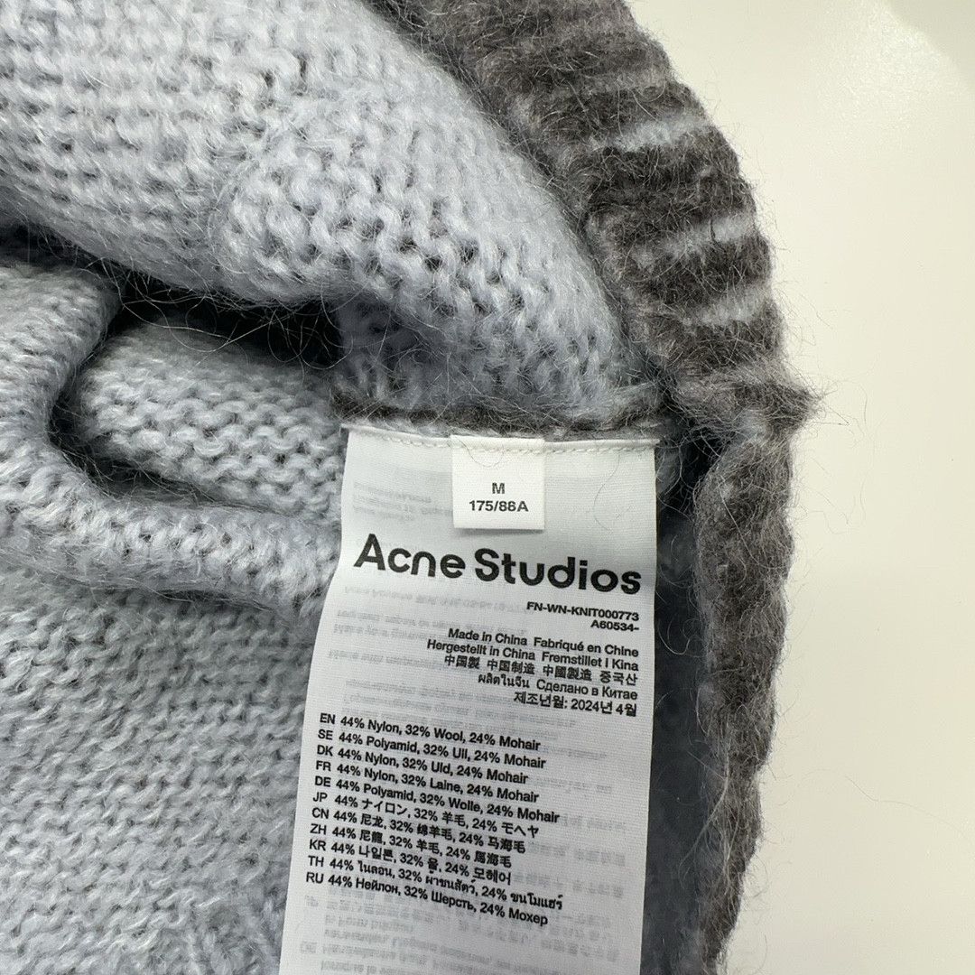 Acne Studios Acne Studios Mohair Gradient Cardigan Size M Size M / US 6-8 / IT 42-44 - 3 Thumbnail