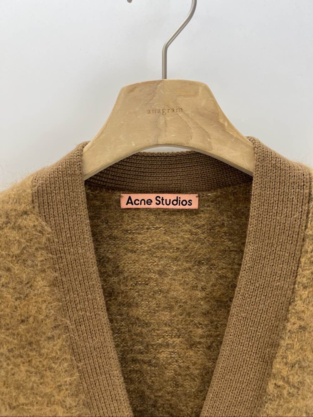 Acne Studios Acne Studios Mohair Blend V-Neck Cardigan Size S Size S / US 4 / IT 40 - 3 Thumbnail