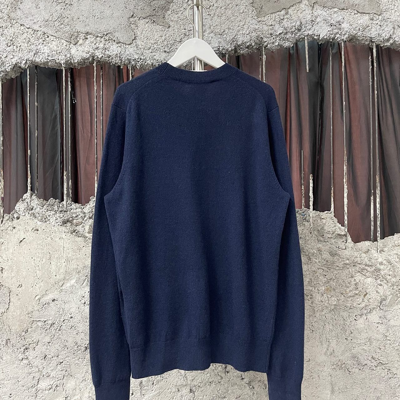 Acne Studios Acne Studios Face Patch Wool Sweater Size M Size US M / EU 48-50 / 2 - 2 Thumbnail