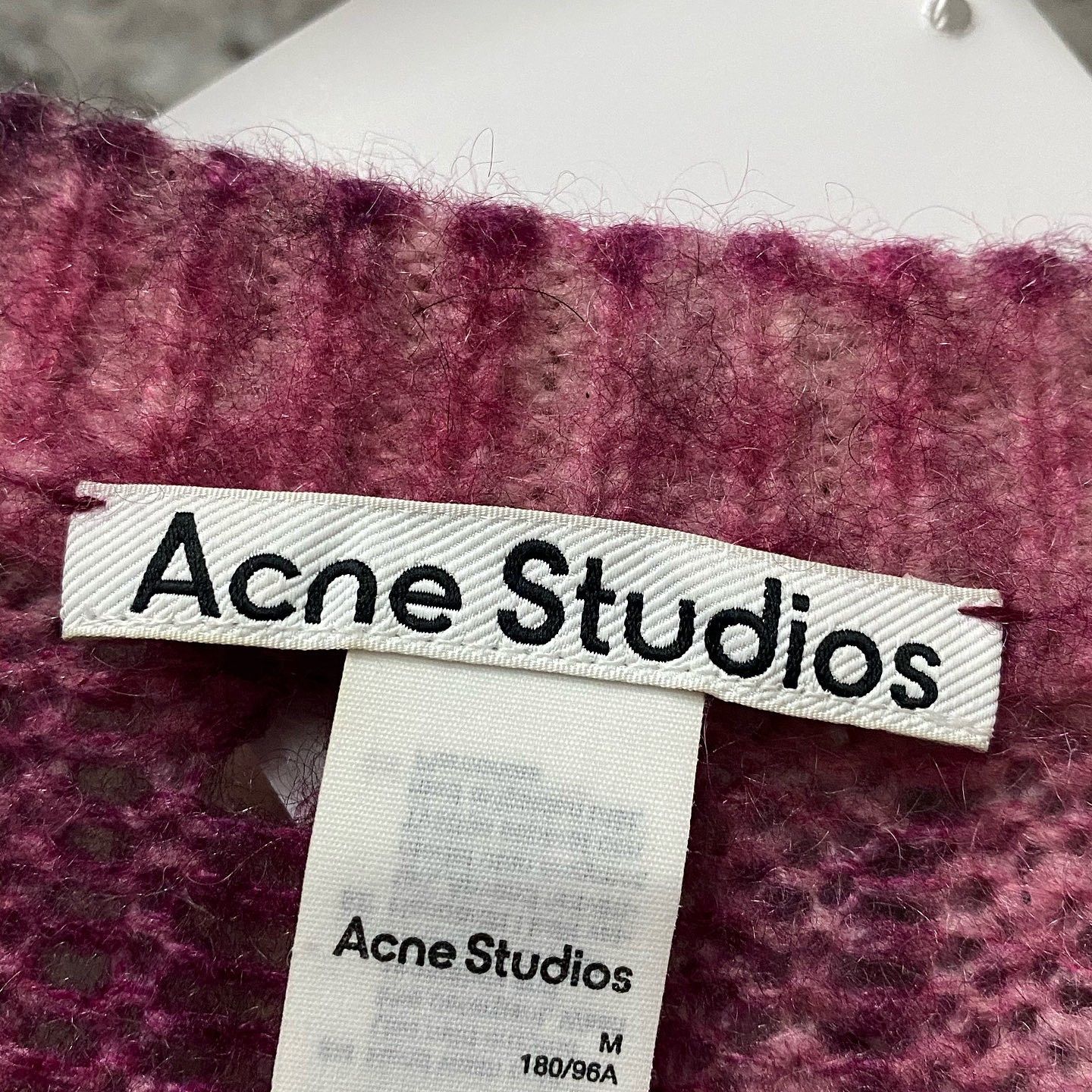 Acne Studios Acne Studios Tie-Dye Distressed Mohair Sweater Size M Size US M / EU 48-50 / 2 - 3 Thumbnail