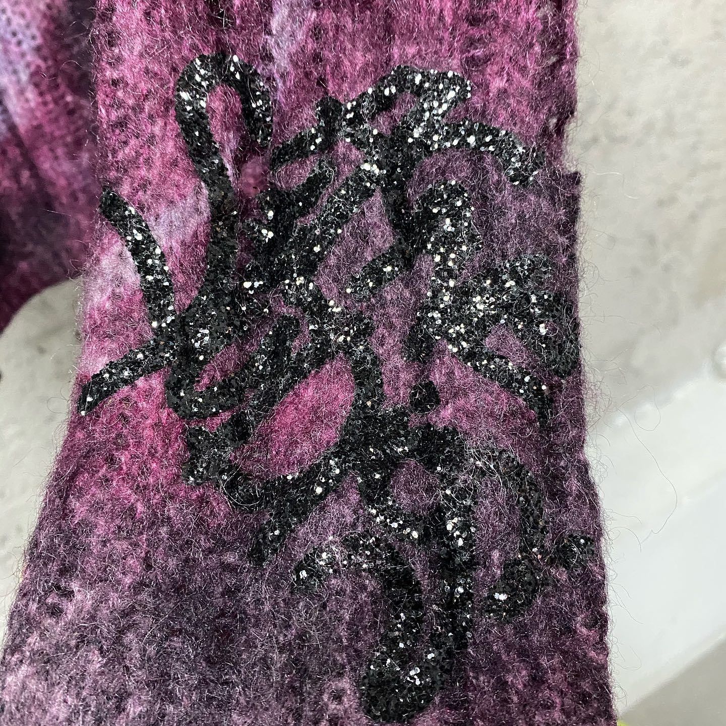 Acne Studios Acne Studios Tie-Dye Distressed Mohair Sweater Size M Size US M / EU 48-50 / 2 - 7 Thumbnail
