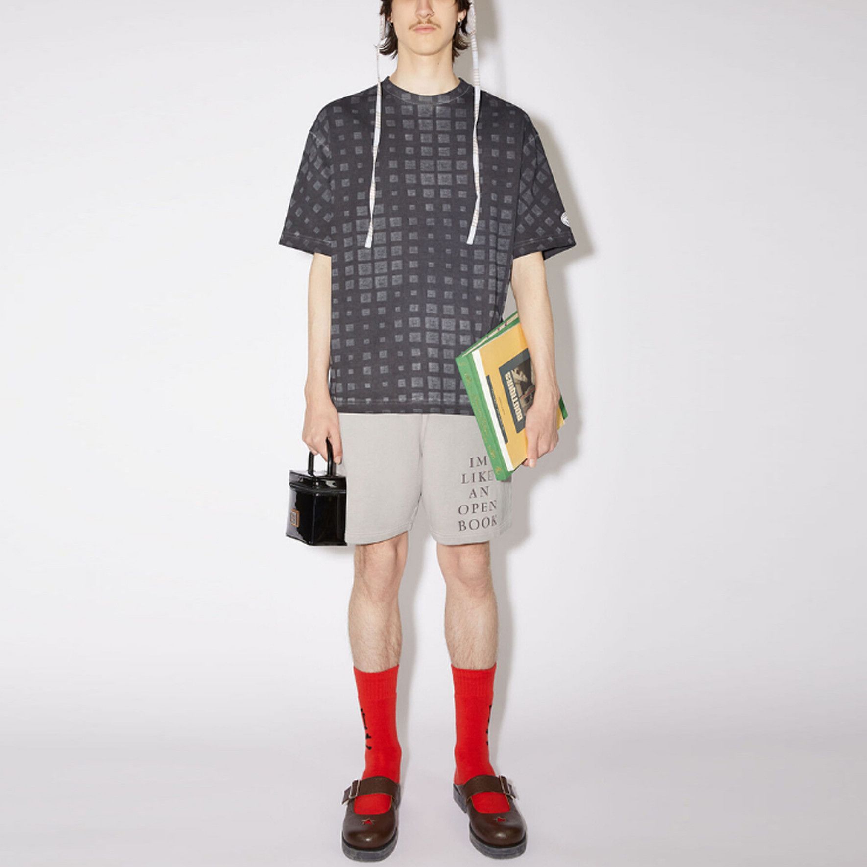 Acne Studios Acne Studios Square Print T-Shirt Size M Size US M / EU 48-50 / 2 - 5 Thumbnail