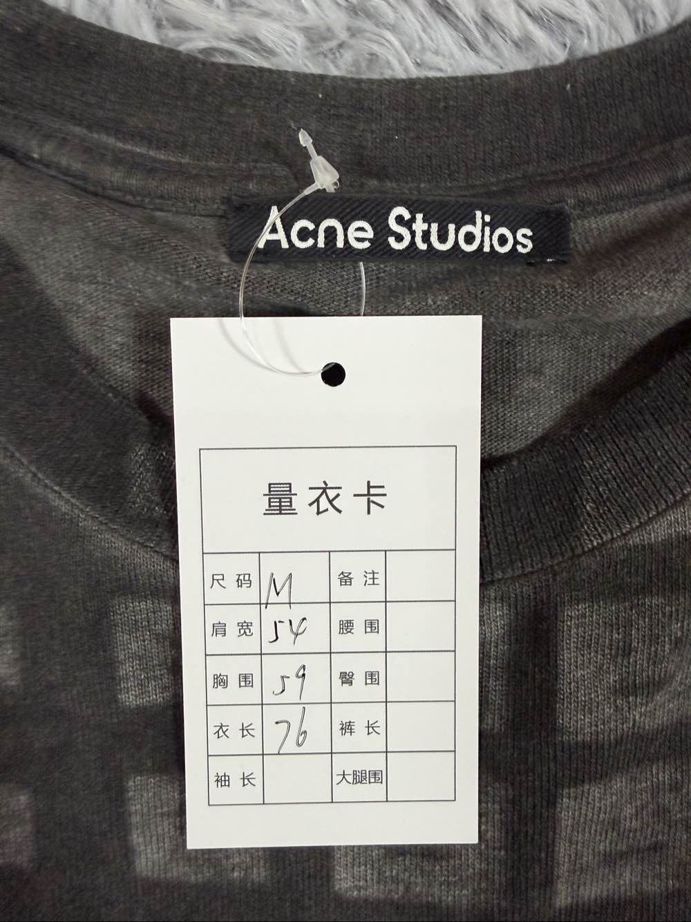 Acne Studios Acne Studios Square Print T-Shirt Size M Size US M / EU 48-50 / 2 - 3 Thumbnail