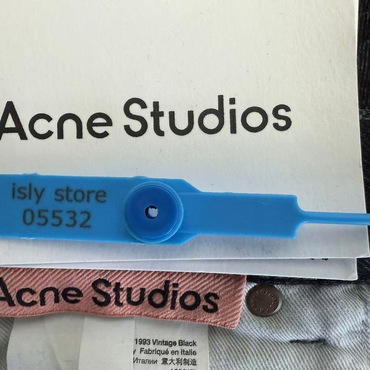 Acne Studios Acne Studios 1993 Vintage Black Jeans Size 29 Size 29" - 3 Thumbnail