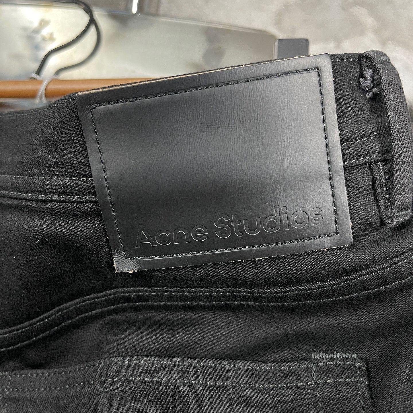 Acne Studios Acne Studios River Black Denim Jeans Size 34 Size US 32 / EU 48 - 7 Thumbnail