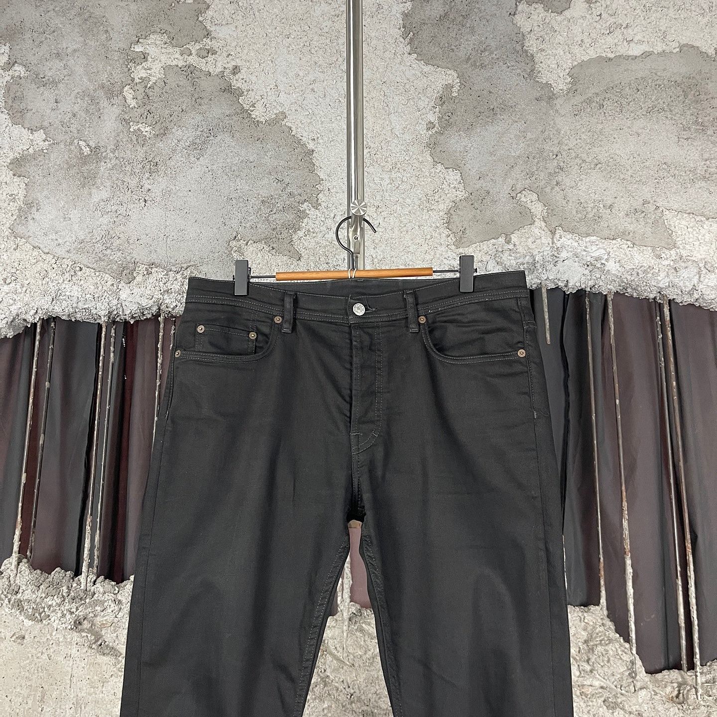 Acne Studios Acne Studios River Black Denim Jeans Size 34 Size US 32 / EU 48 - 5 Thumbnail