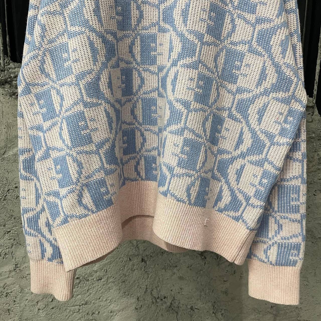 Acne Studios Acne Studios Face Logo Knit Sweater Size L Size US L / EU 52-54 / 3 - 6 Thumbnail